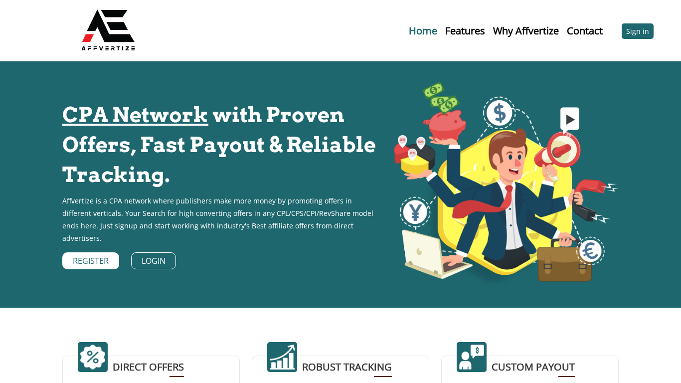 Programma di Affiliazione Affvertize