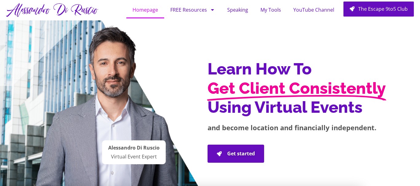 Programma di Affiliazione Alessandro DI Ruscio