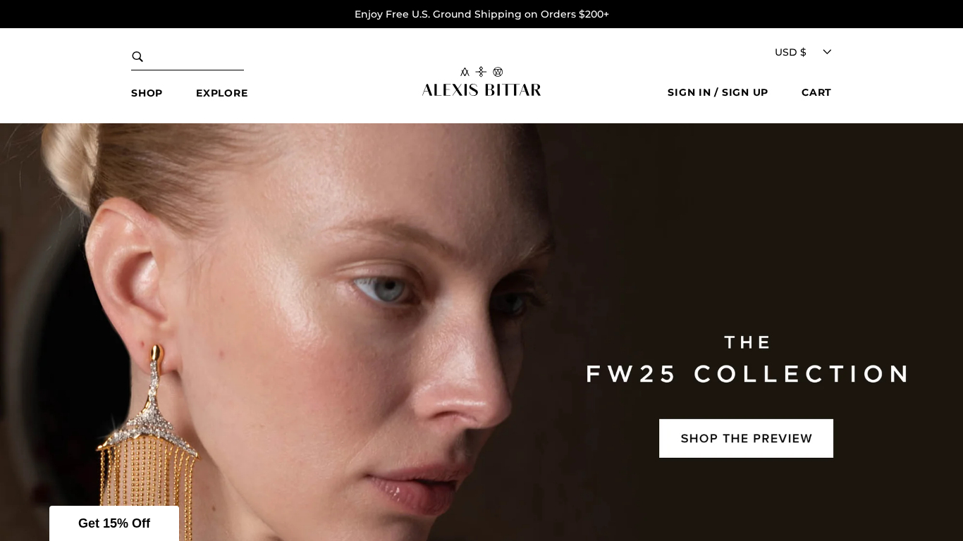 Programma di affiliazione Alexis Bittar