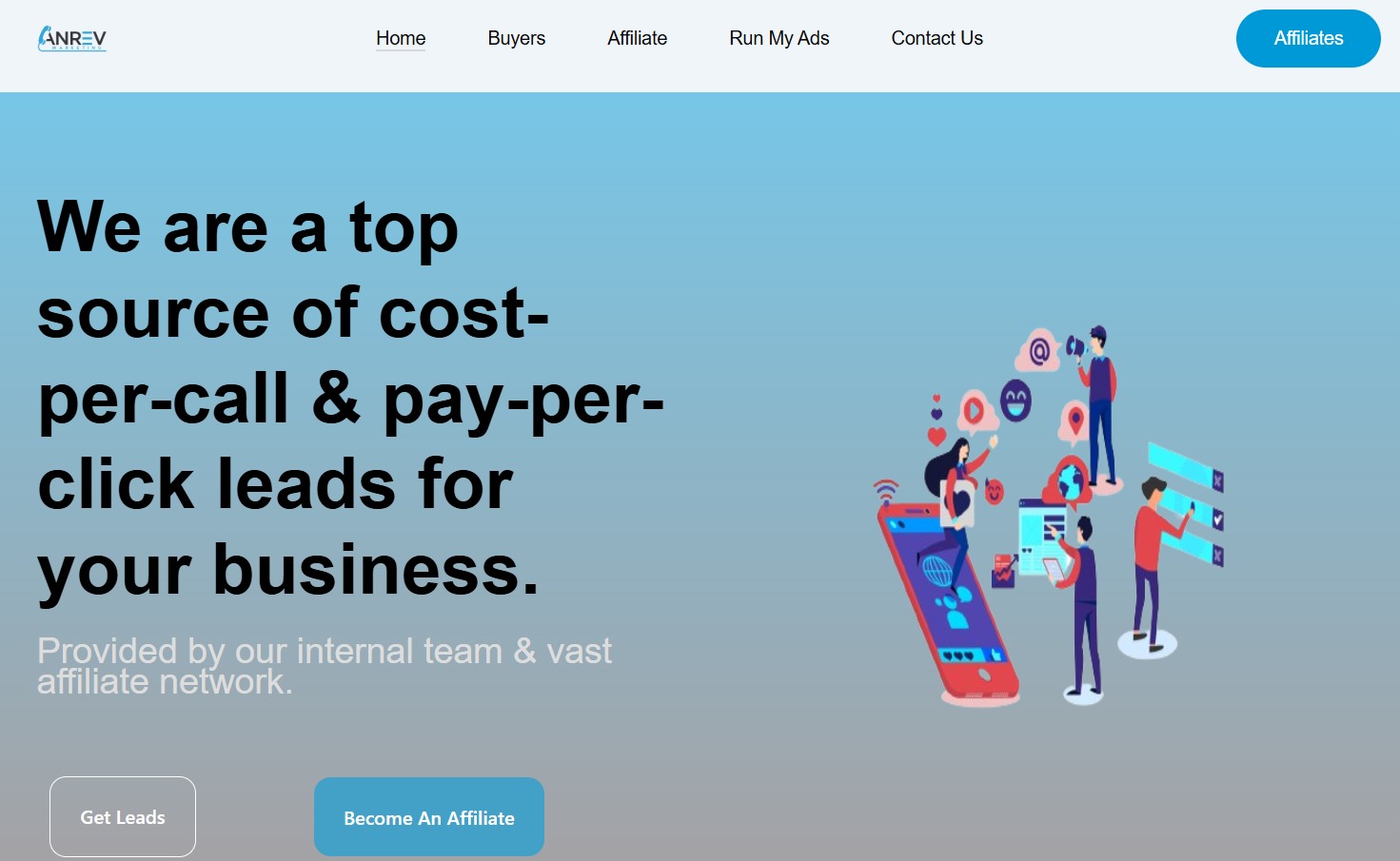 Programma di Affiliazione Anrev Marketing