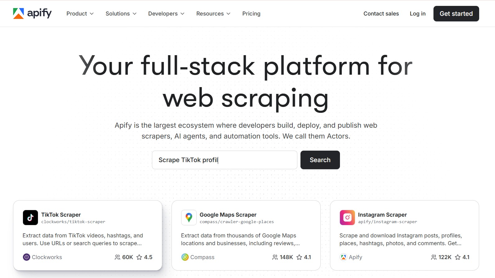 Programma di Affiliazione Apify