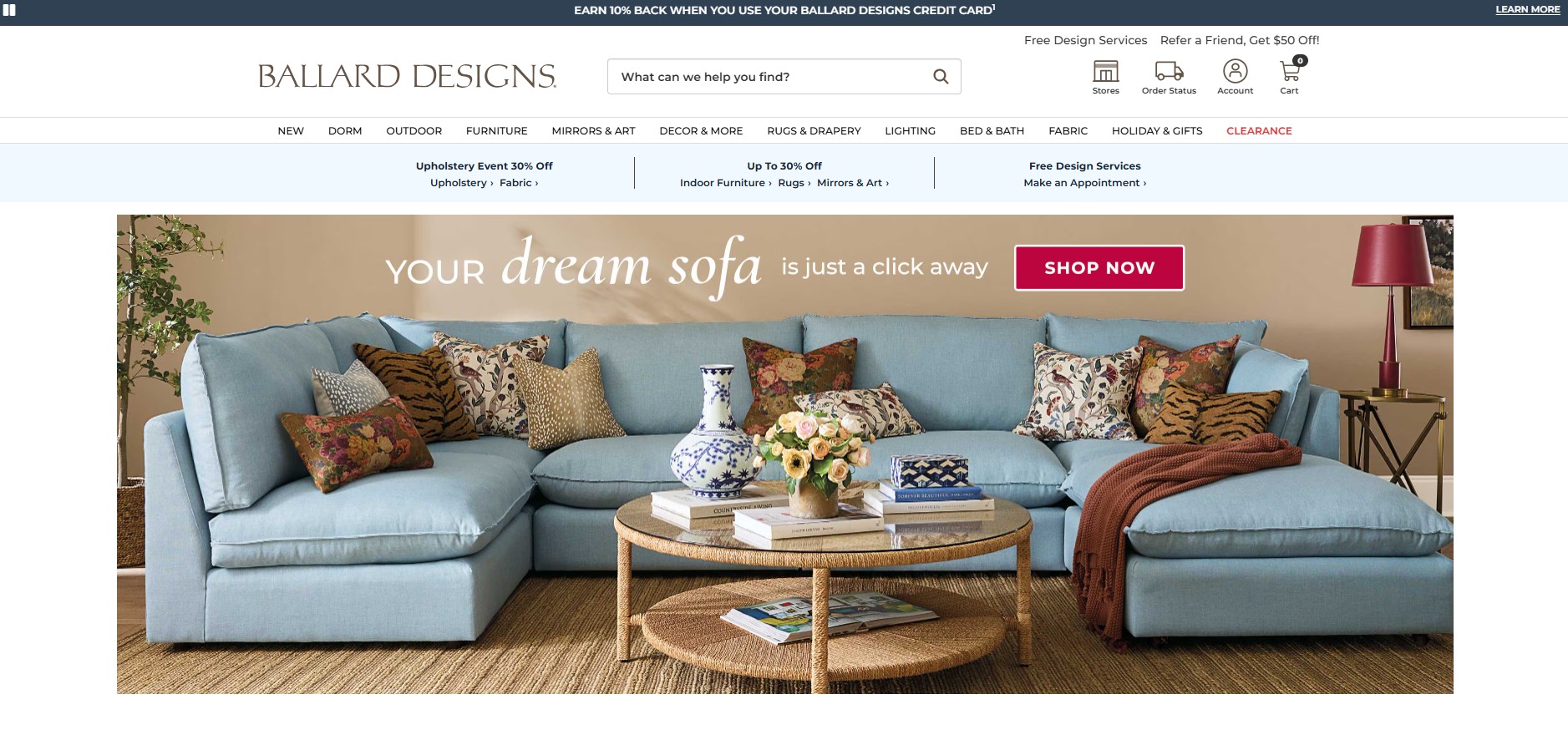 Programma di Affiliazione Ballard Designs