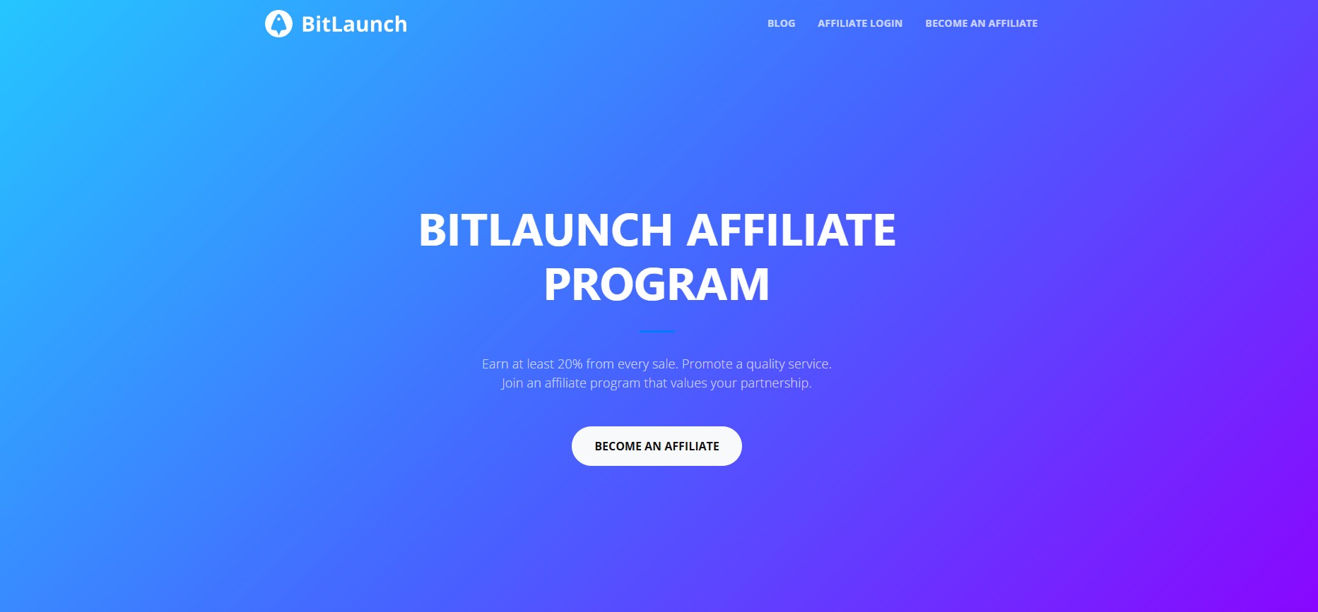 Programma di affiliazione BitLaunch