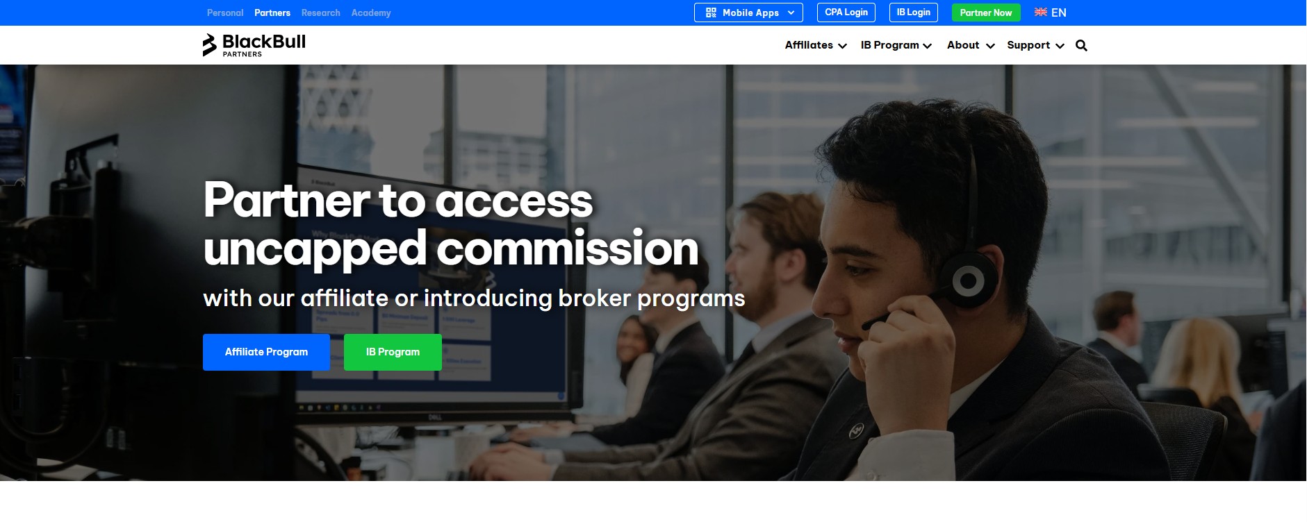 Programma di Affiliazione BlackBull Partners