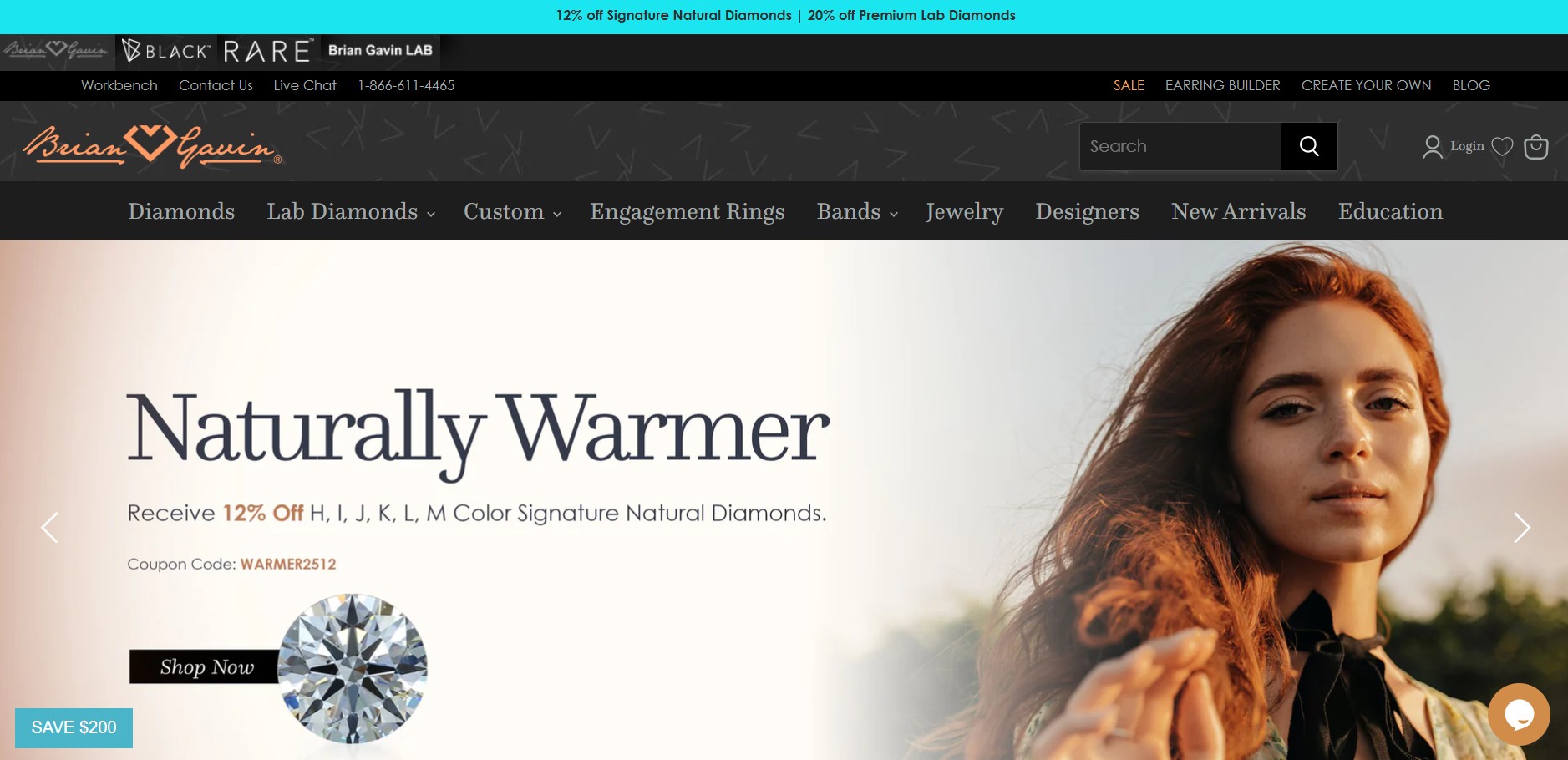 Programma di Affiliazione Brian Gavin Diamonds