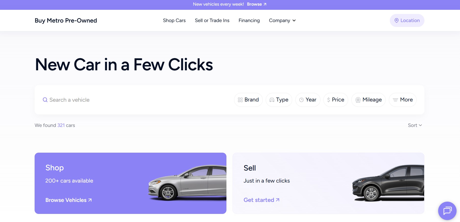 Programma di affiliazione Buy Metro Pre-owned