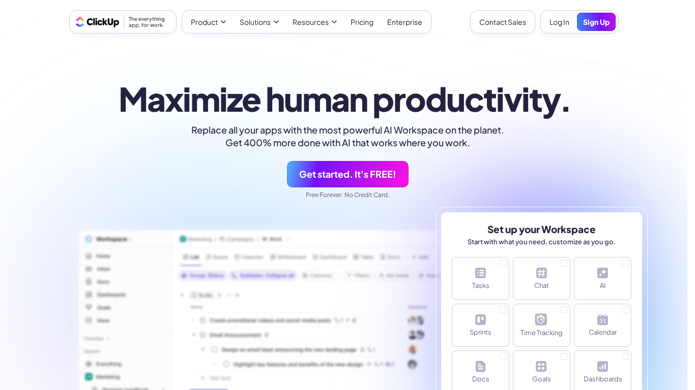Programma di affiliazione ClickUp