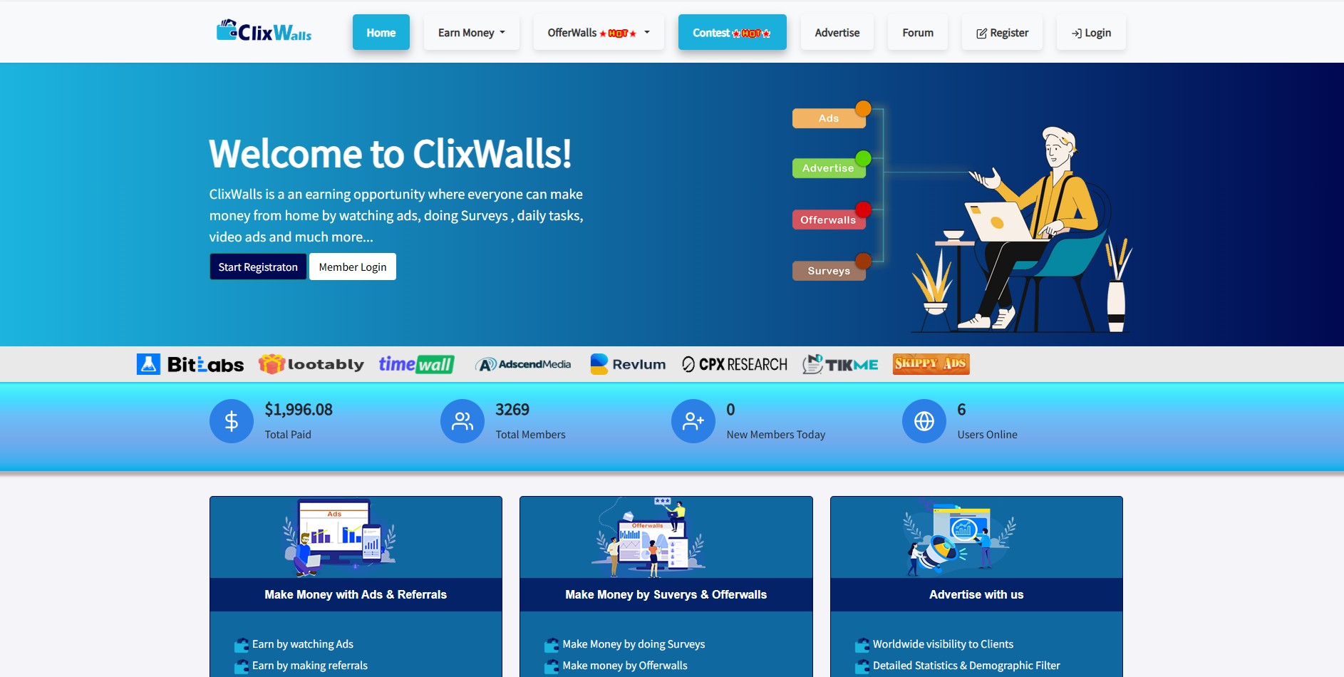 Programma di affiliazione ClixWall