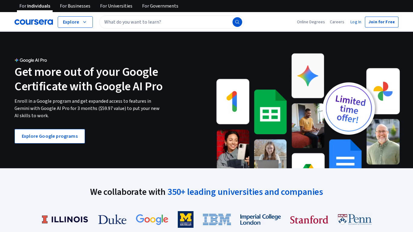 Programma di Affiliazione Coursera