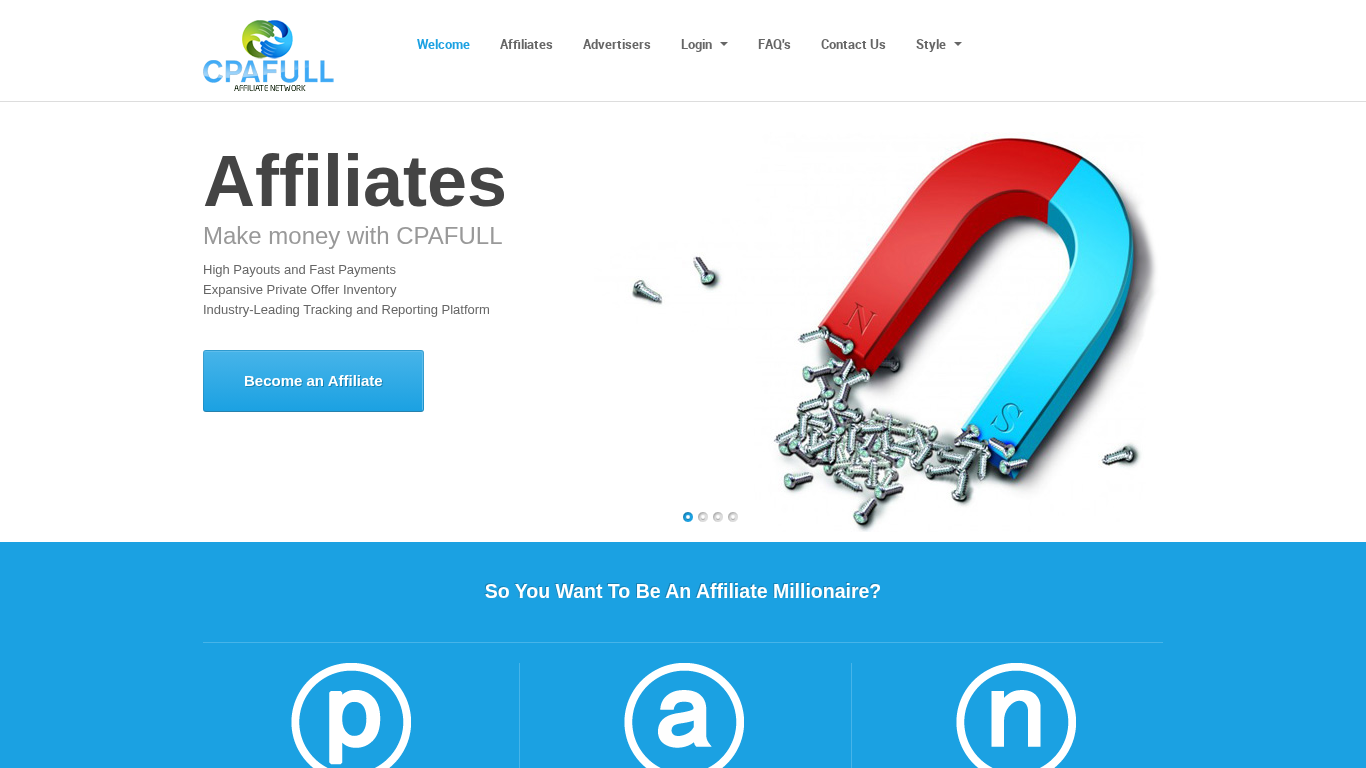 Programma di Affiliazione CPAFULL