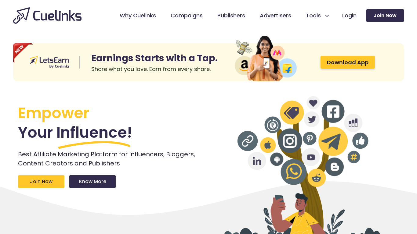 Programma di affiliazione CueLinks