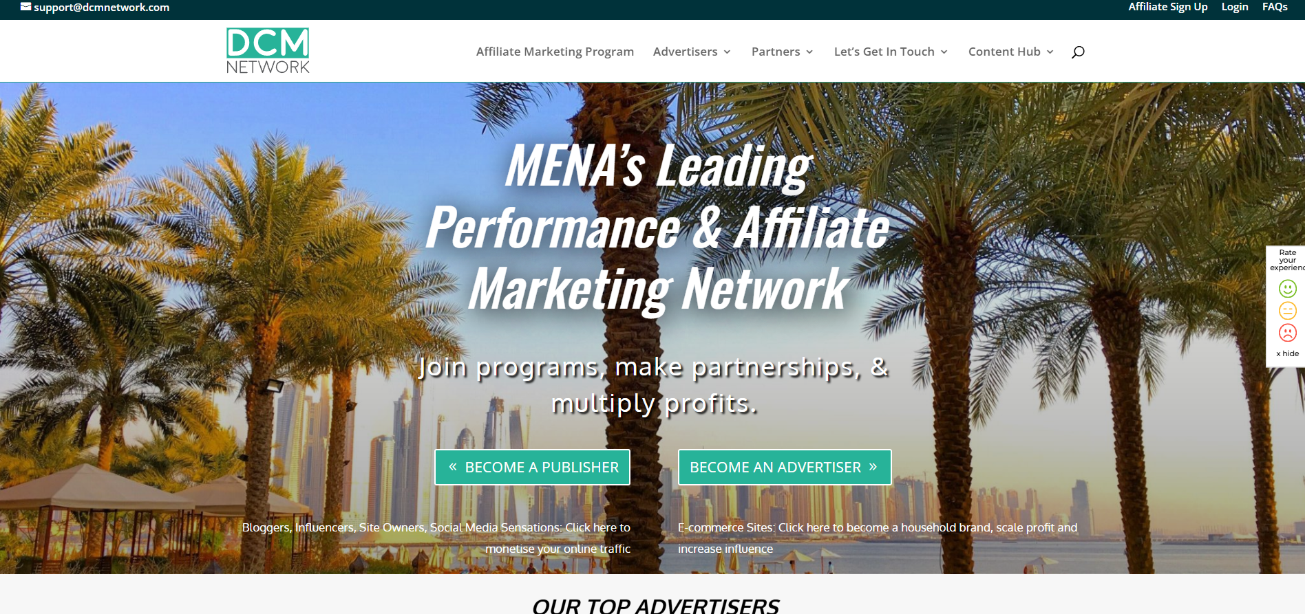 Programma di Affiliazione DCMnetwork