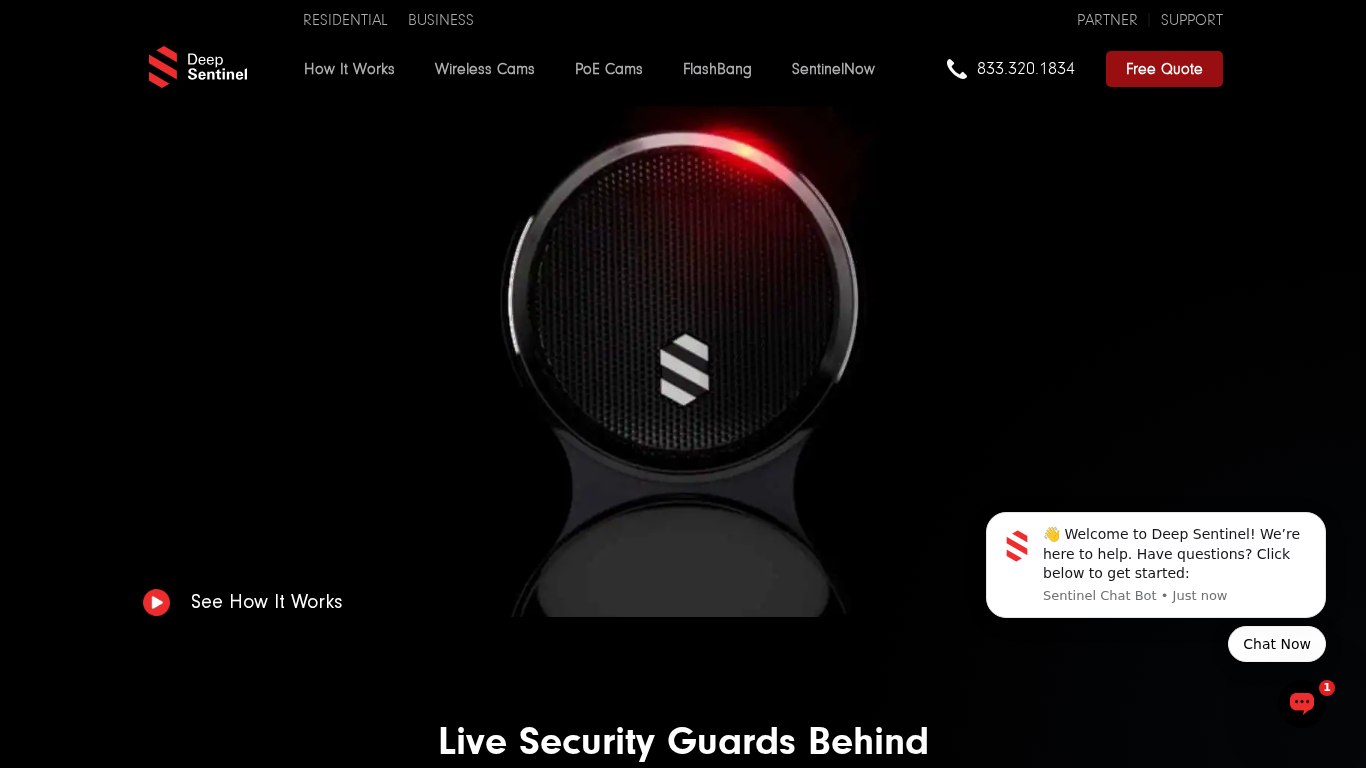 Programma di Affiliazione Deep Sentinel