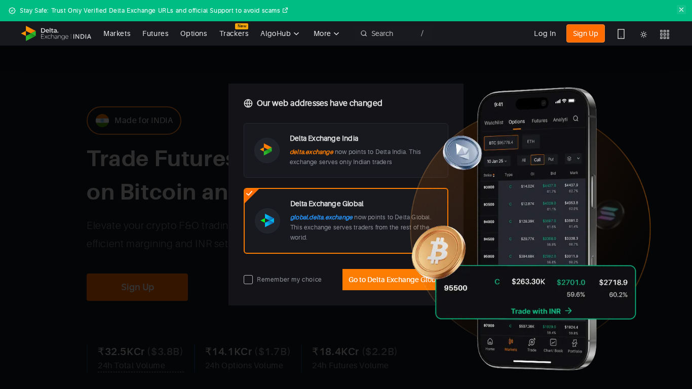 Programma di affiliazione Delta Exchange