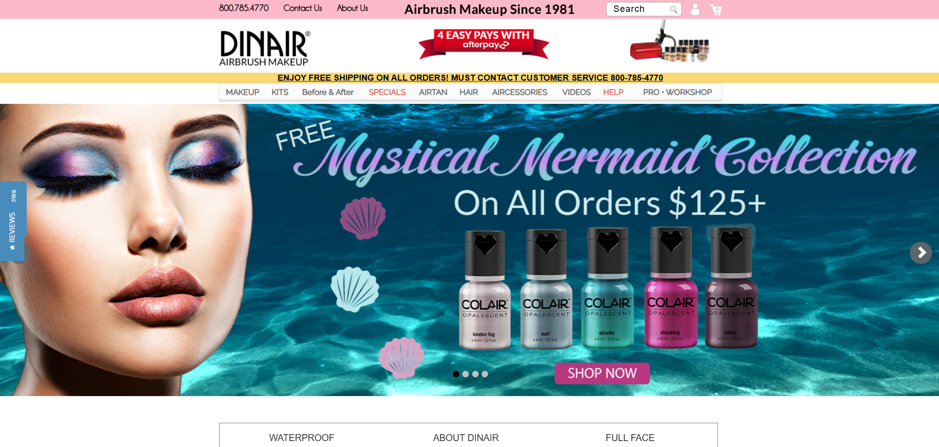 Programma di Affiliazione Dinair Airbrush Makeup