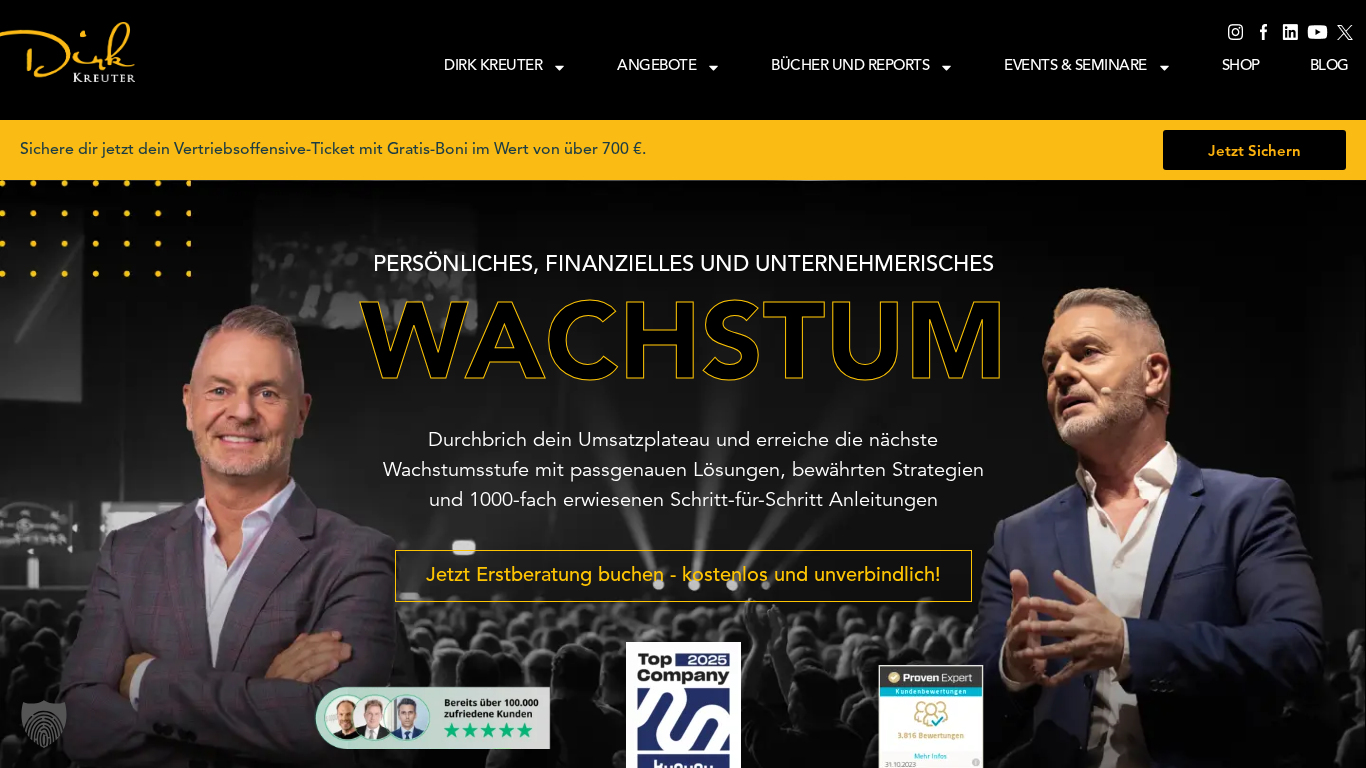 Programma di affiliazione Dirk Kreuter