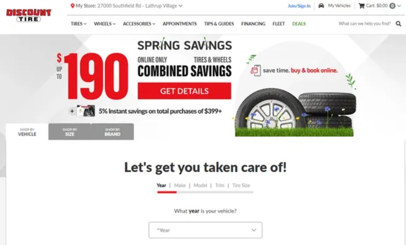 Programma di affiliazione Discount Tire