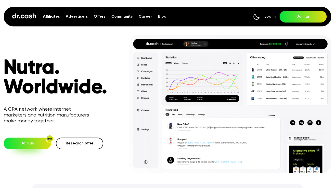 Programma di Affiliazione Dr.cash