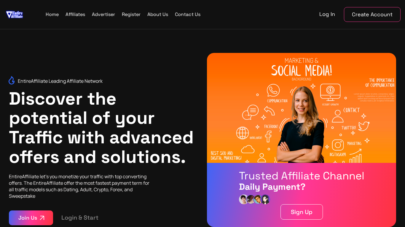 Programma di Affiliazione EntireAffiliate Networks