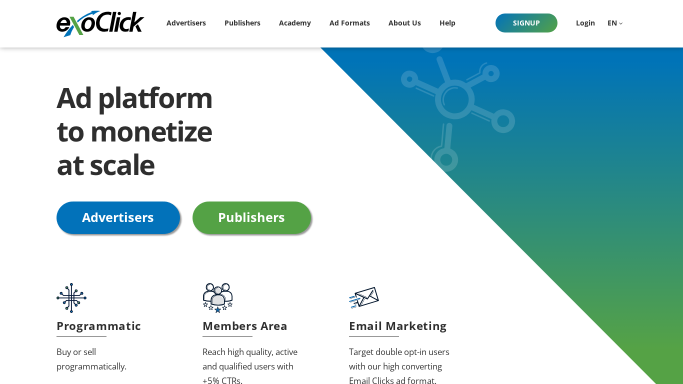 Programma di Affiliazione ExoClick