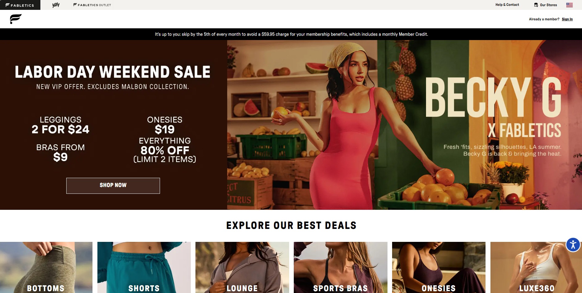 Programma di Affiliazione Fabletics