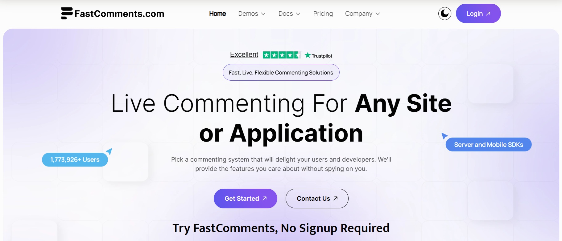 Programma di Affiliazione FastComments
