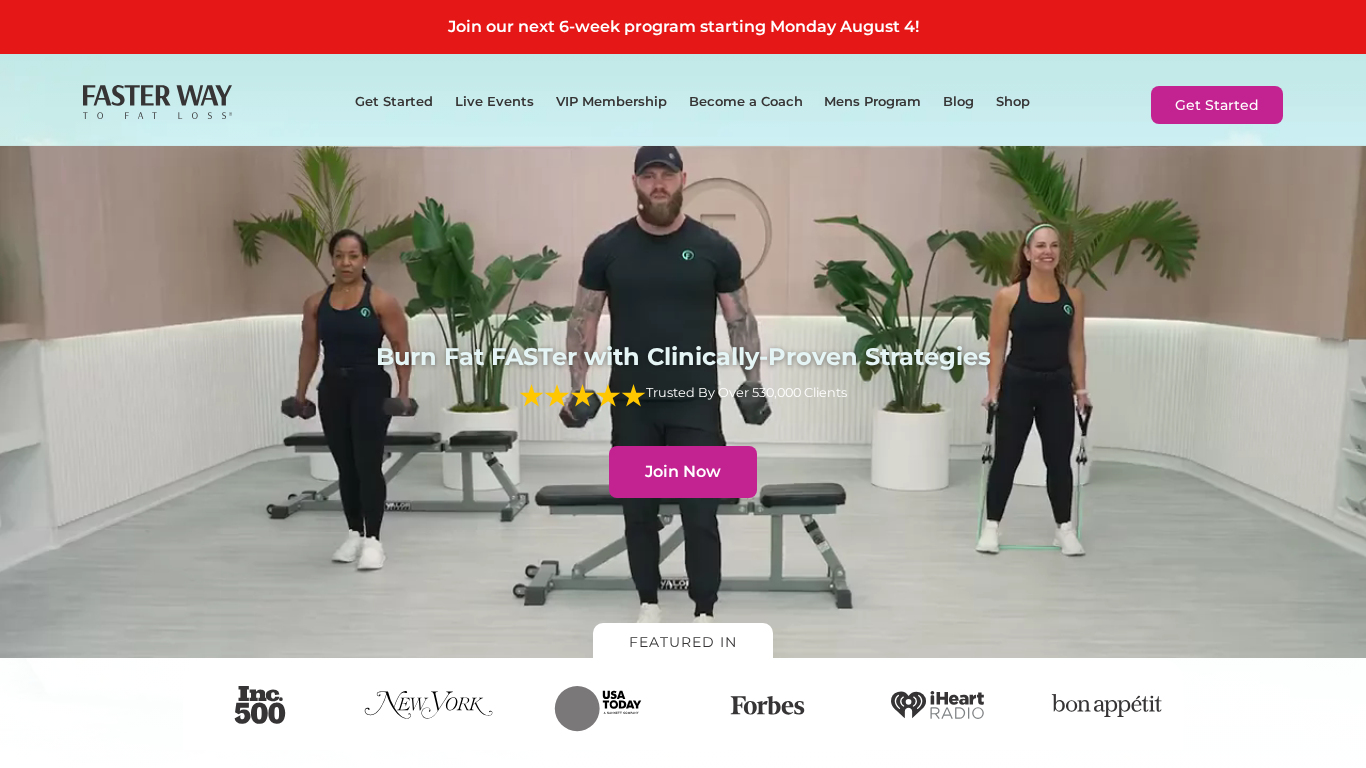 Programma di affiliazione FASTer Way to Fat Loss