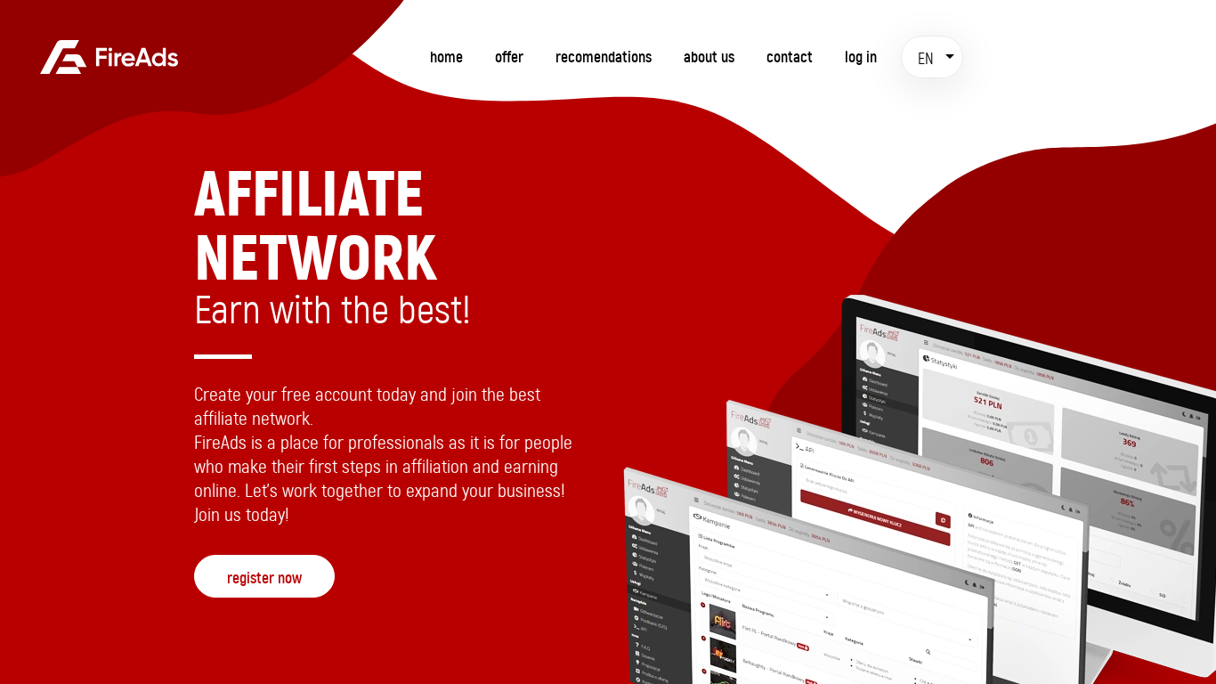 Programma di affiliazione FireAds