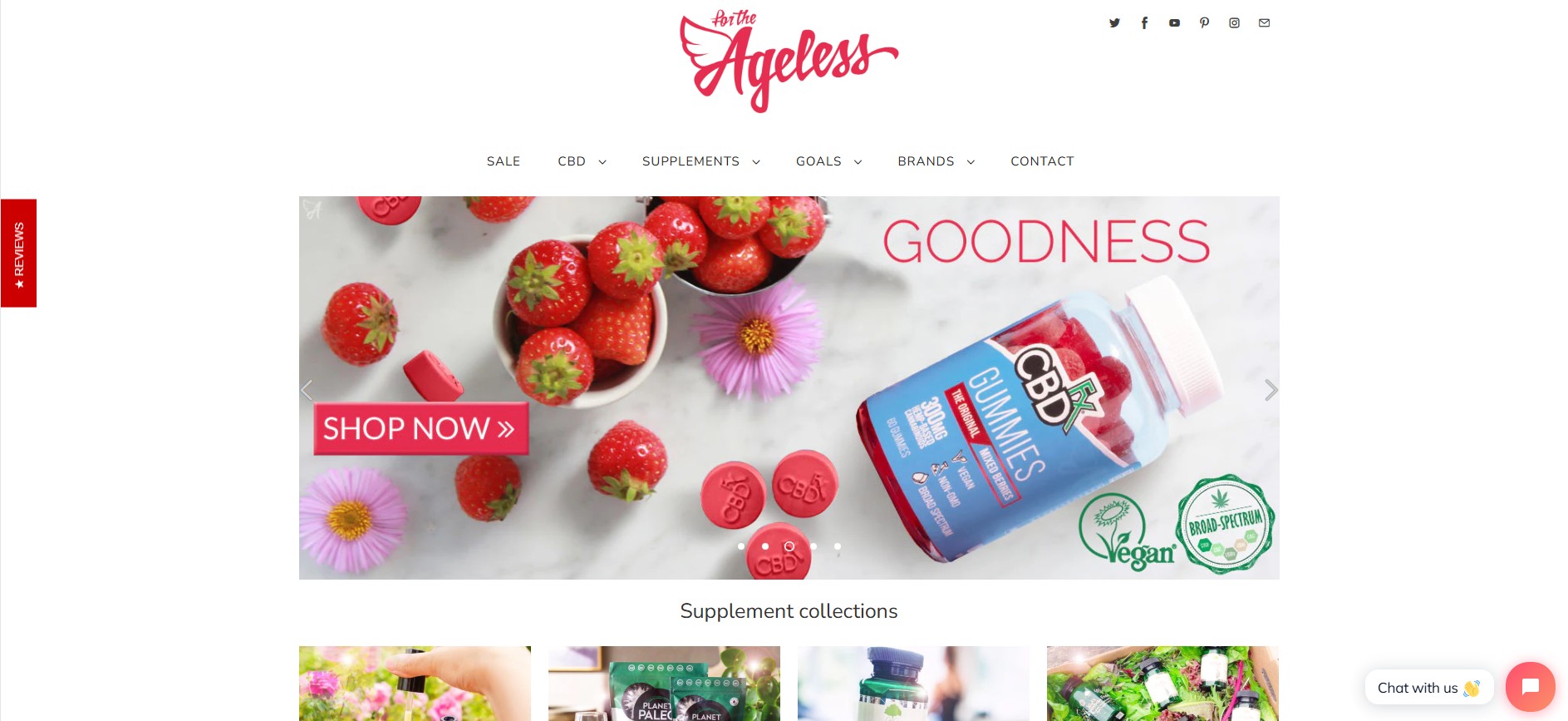 Programma di affiliazione for the Ageless