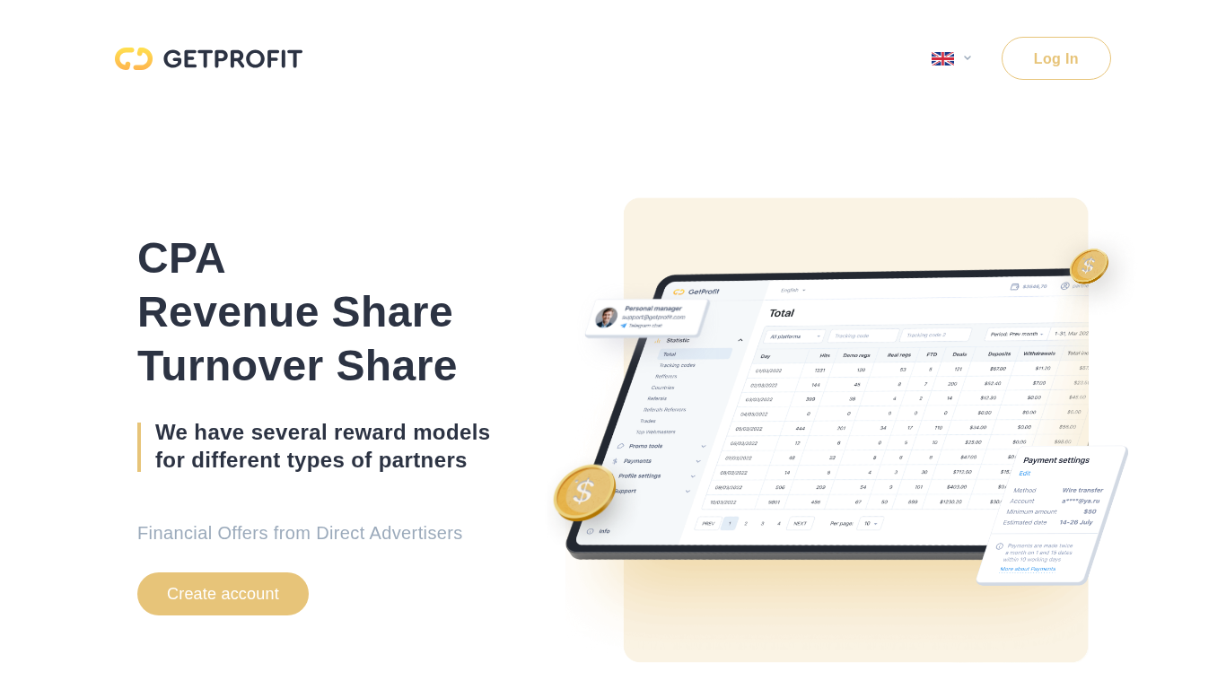 Programma di Affiliazione GetProfit