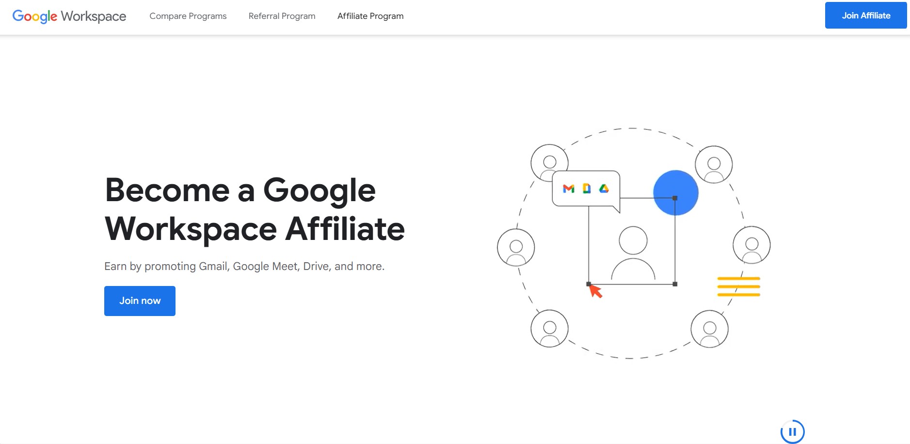 Programma di affiliazione Google Workspace