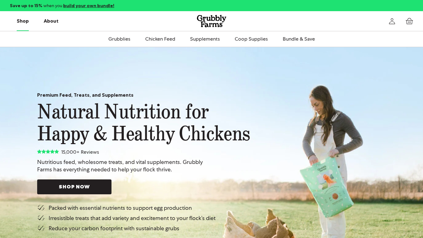 Programma di affiliazione Grubbly Farms