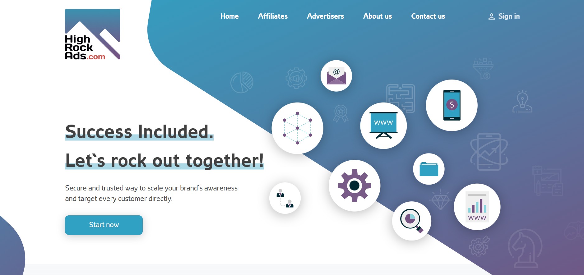 Programma di Affiliazione High Rock Ads