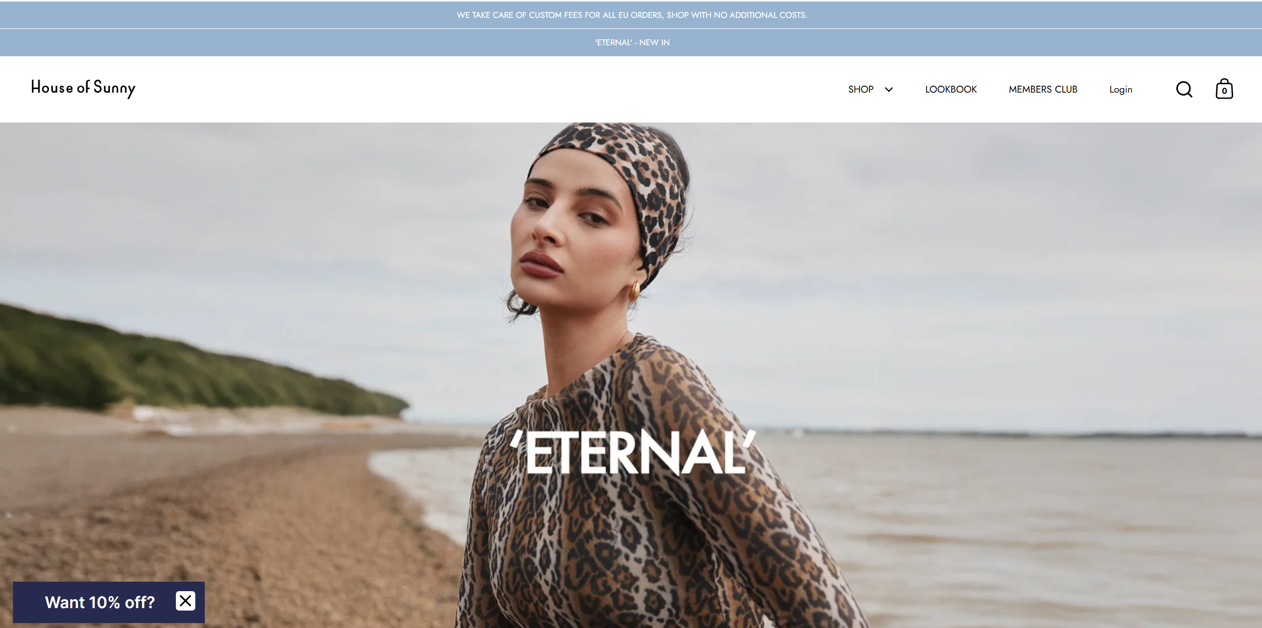 Programma di affiliazione House of Sunny