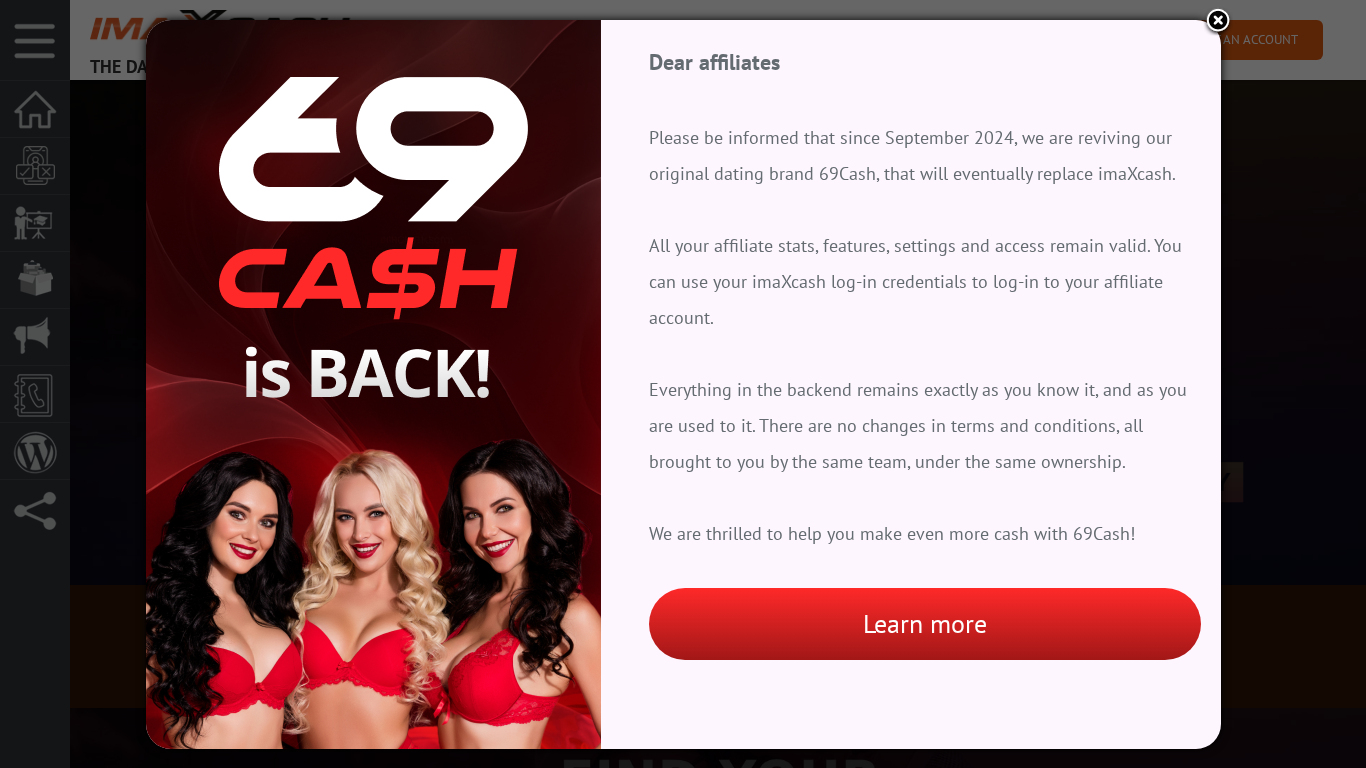 Programma di affiliazione ImaXcash