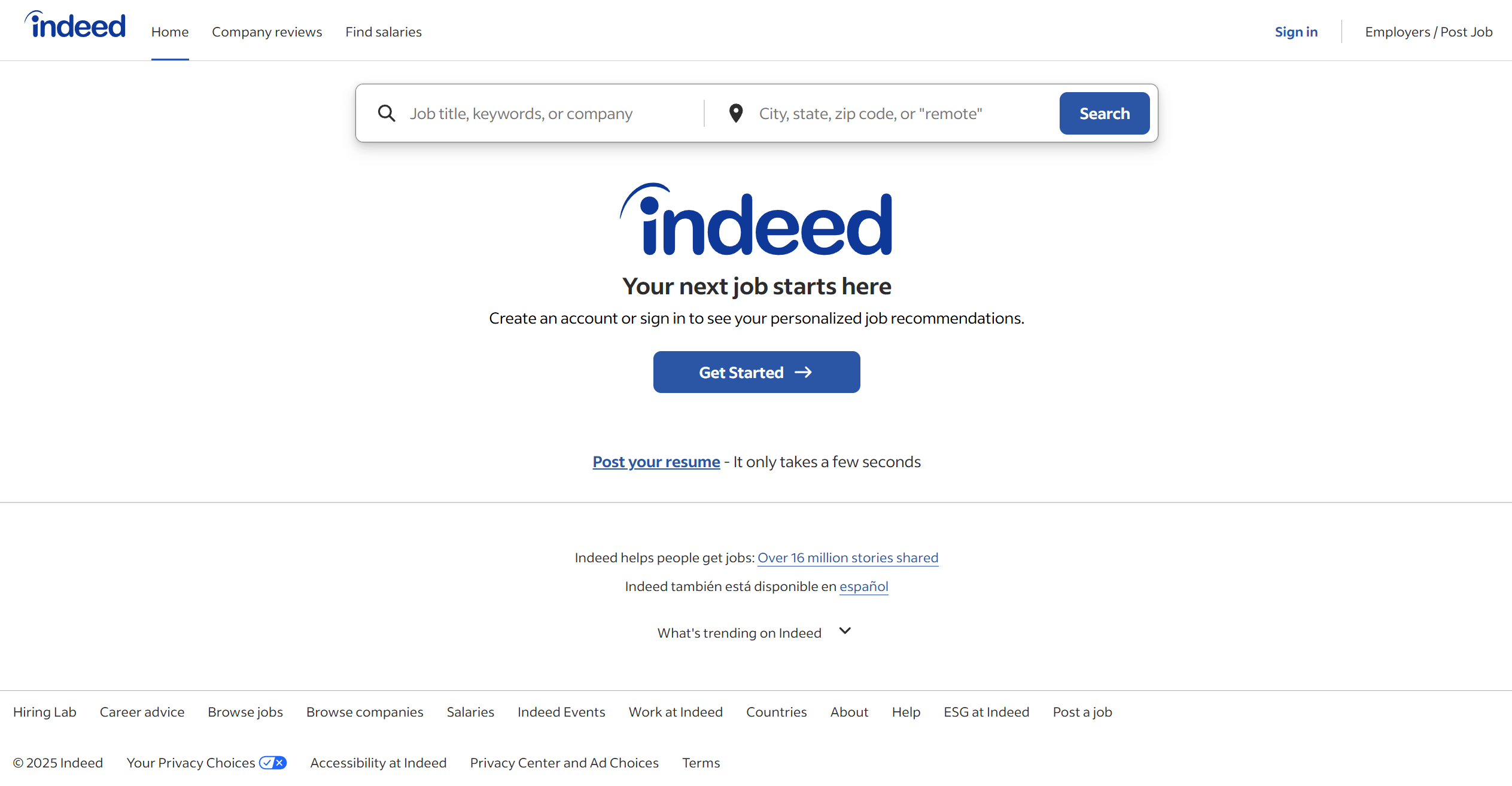 Programma di affiliazione Indeed