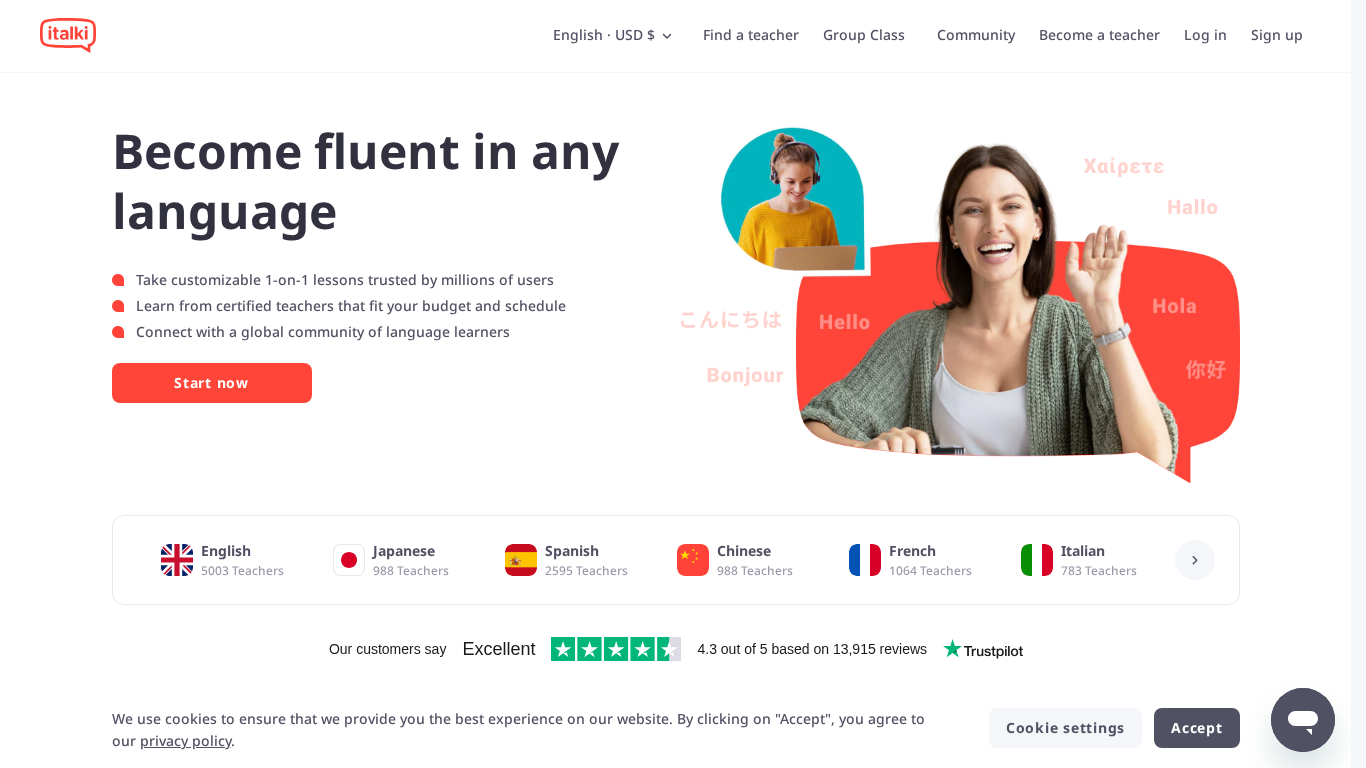 Programma di affiliazione italki