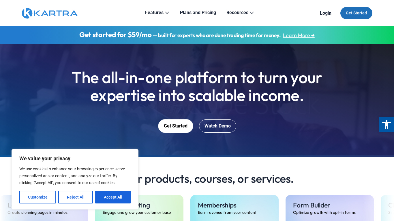 Programma di Affiliazione Kartra