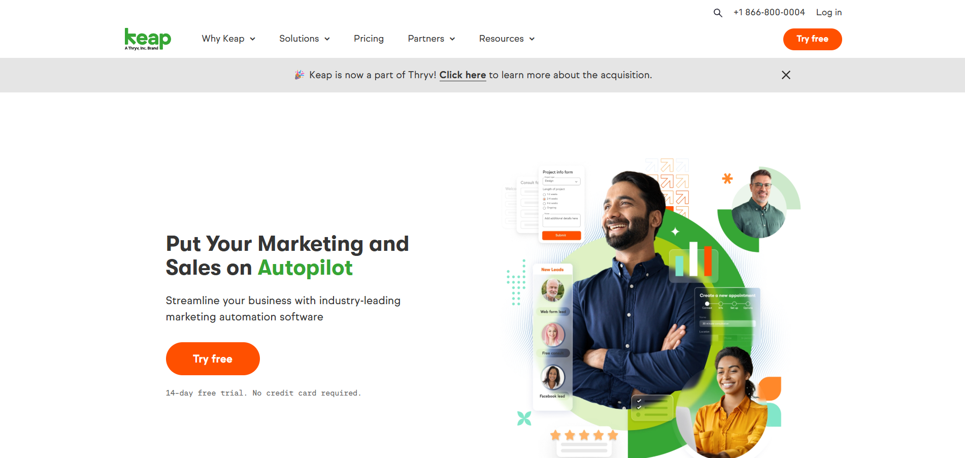 Programma di affiliazione Keap