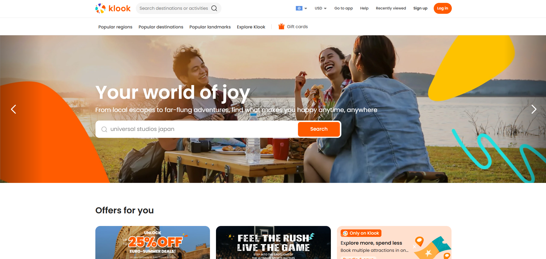 Programma di affiliazione Klook