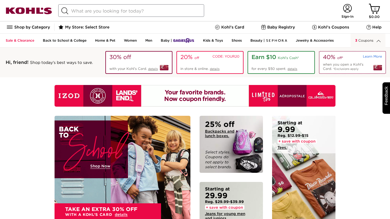 Programma di Affiliazione Kohl's