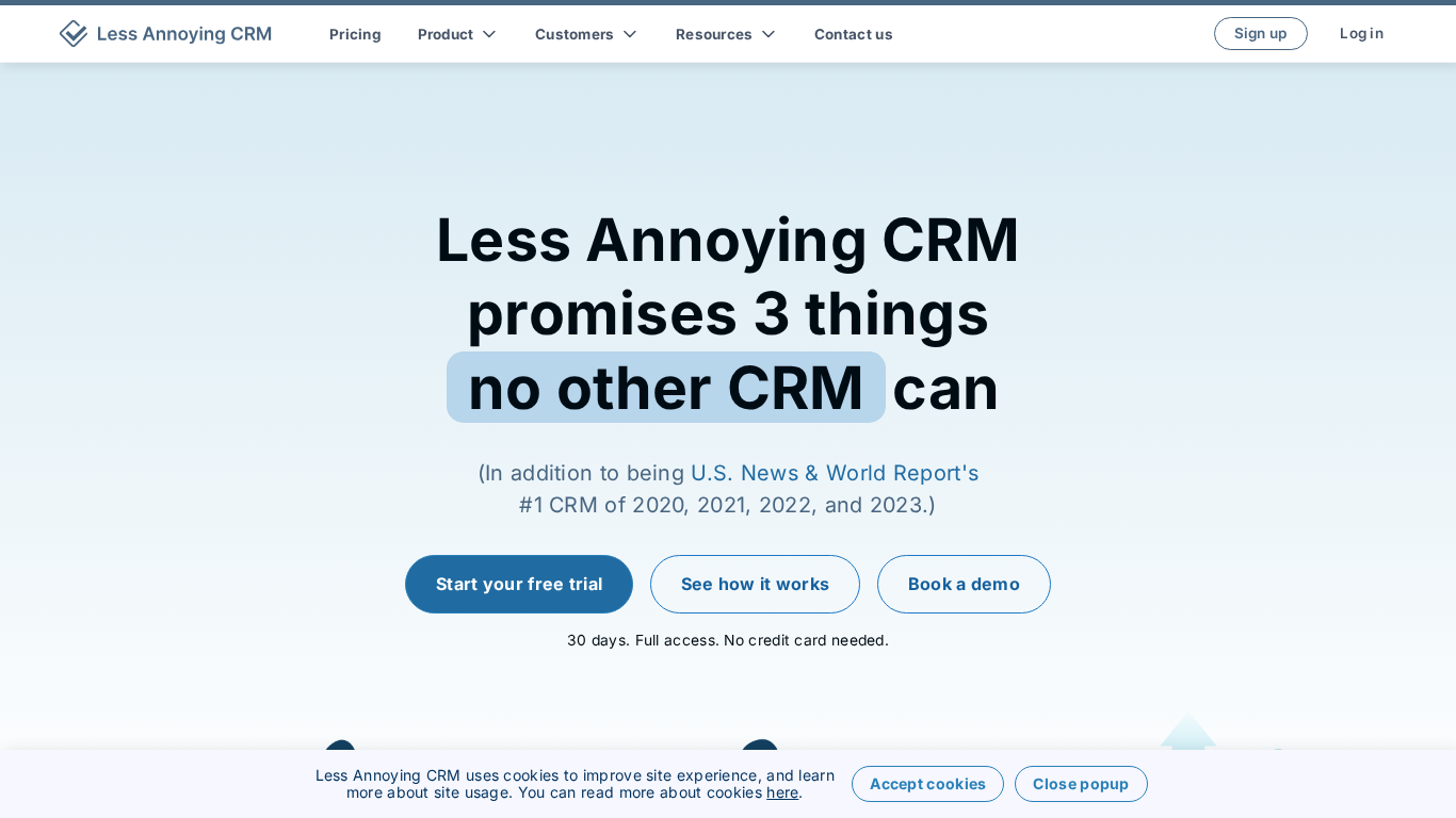 Programma di affiliazione Less Annoying CRM