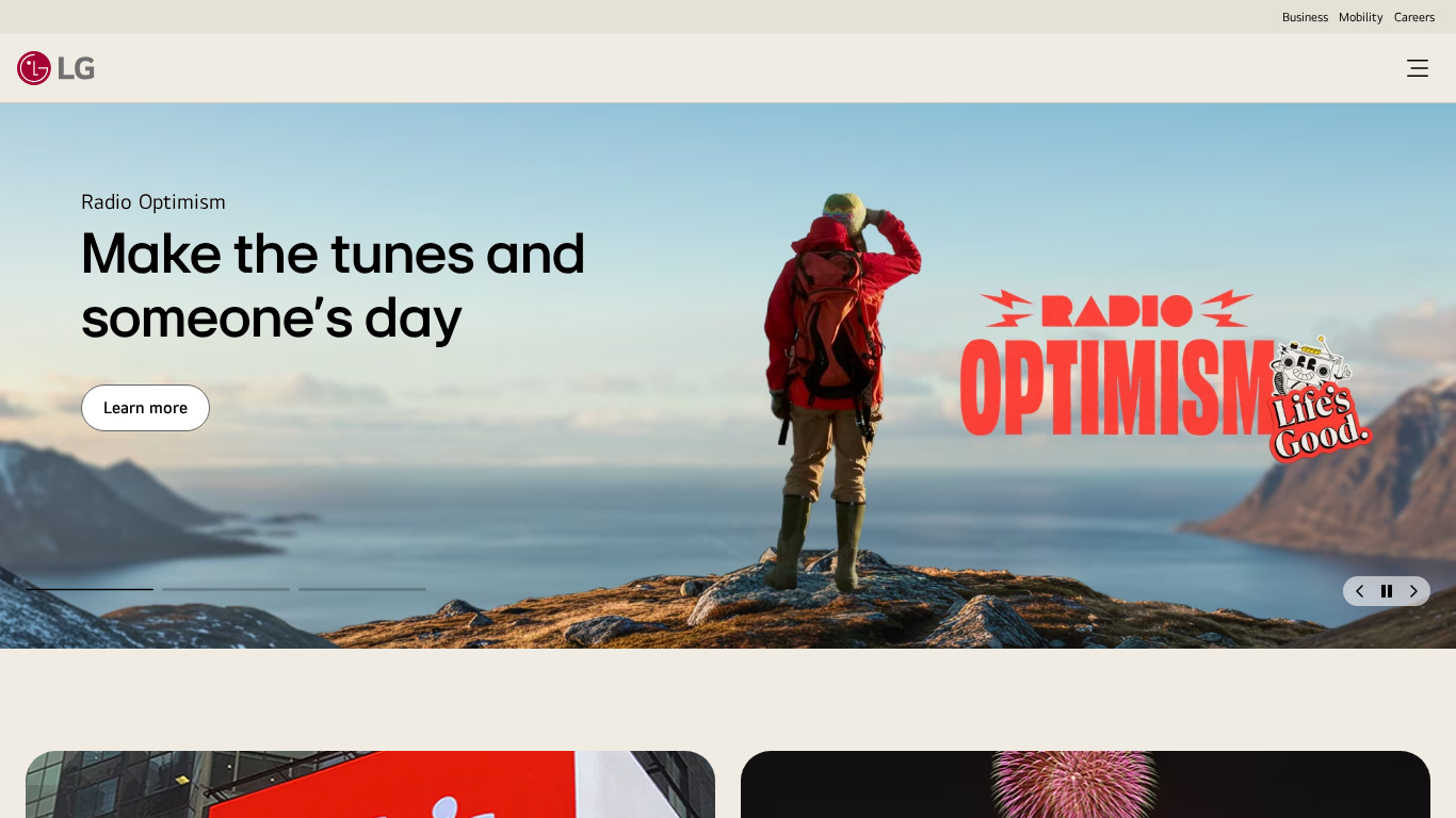 Programma di Affiliazione LG Electronics