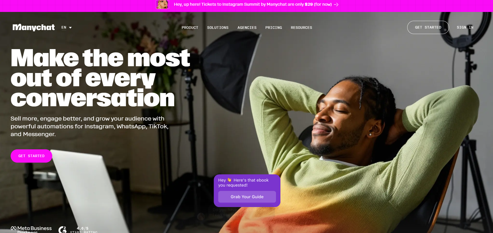 Il Programma di Affiliazione ManyChat