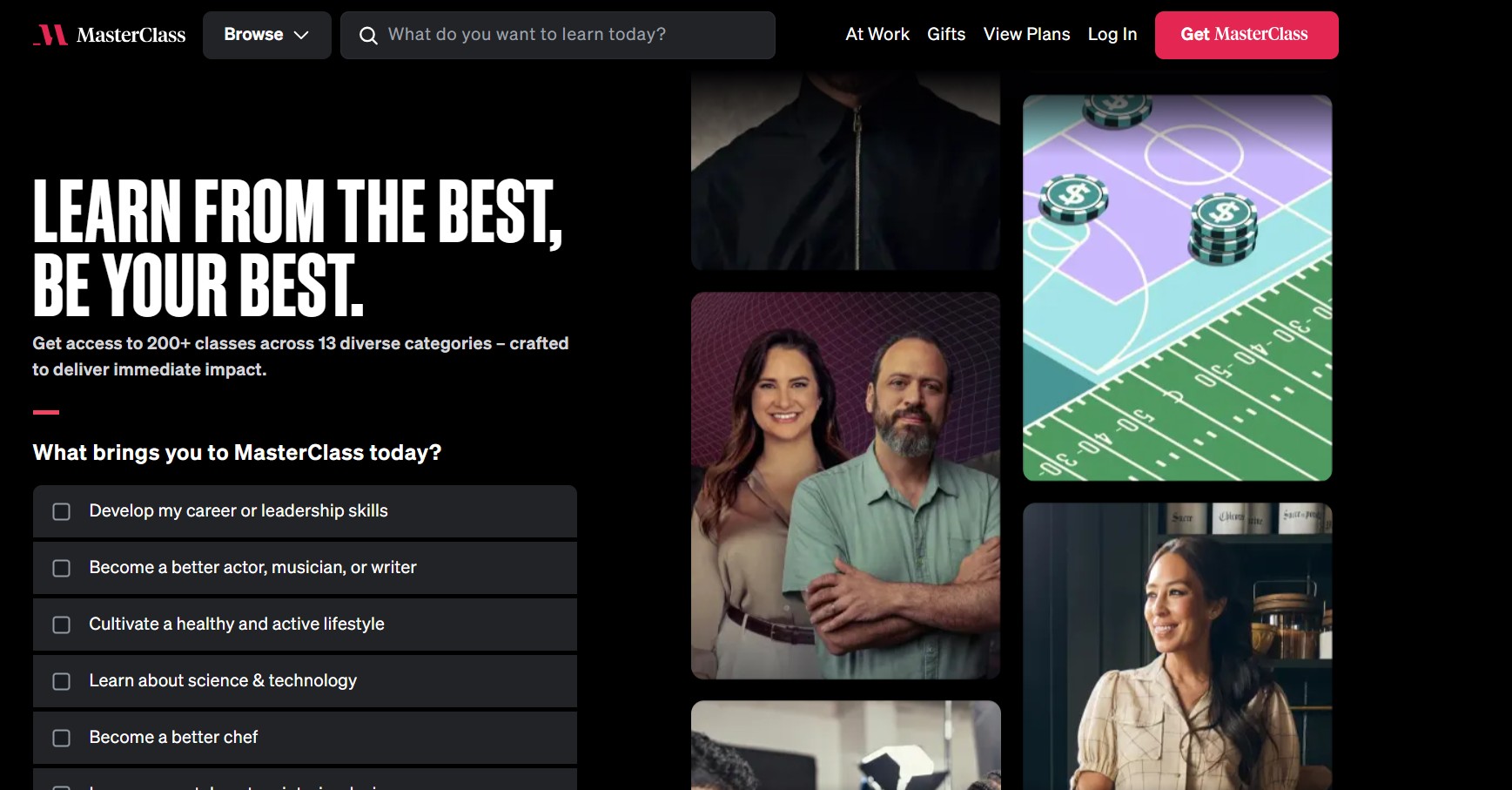 Programma di Affiliazione MasterClass