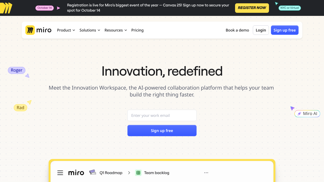 Programma di affiliazione Miro