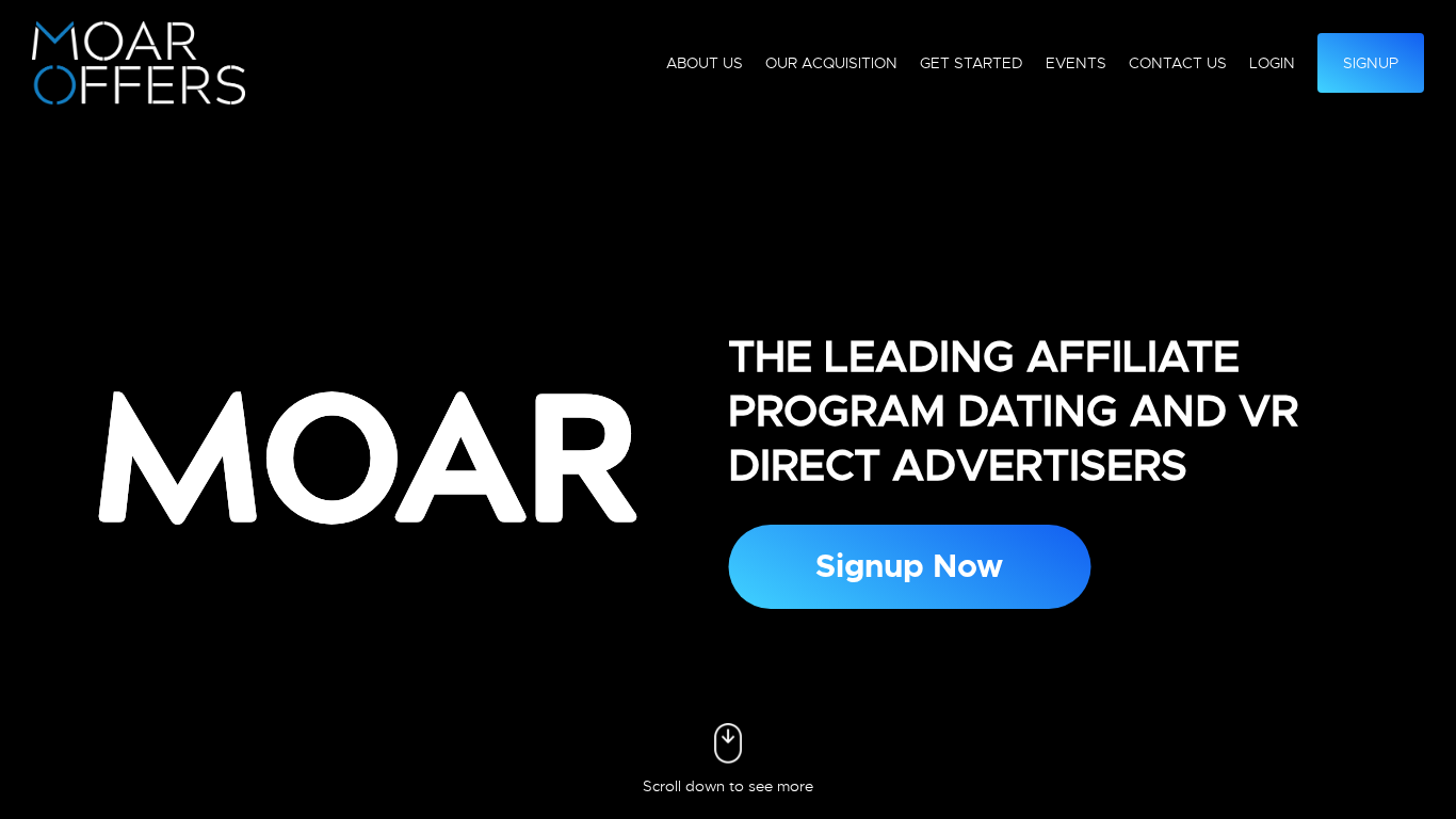 Programma di affiliazione MOAR Offers