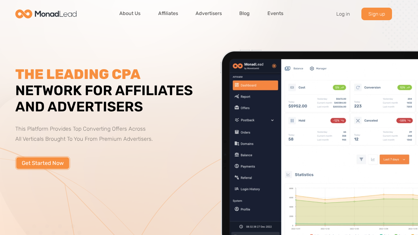 Programma di Affiliazione MonadLead