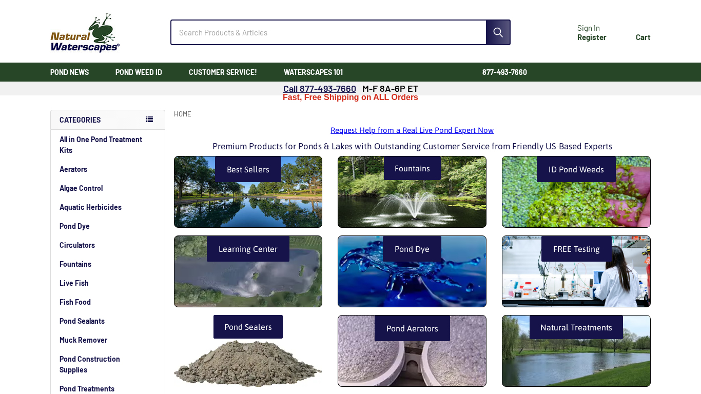 Programma di Affiliazione Natural Waterscapes