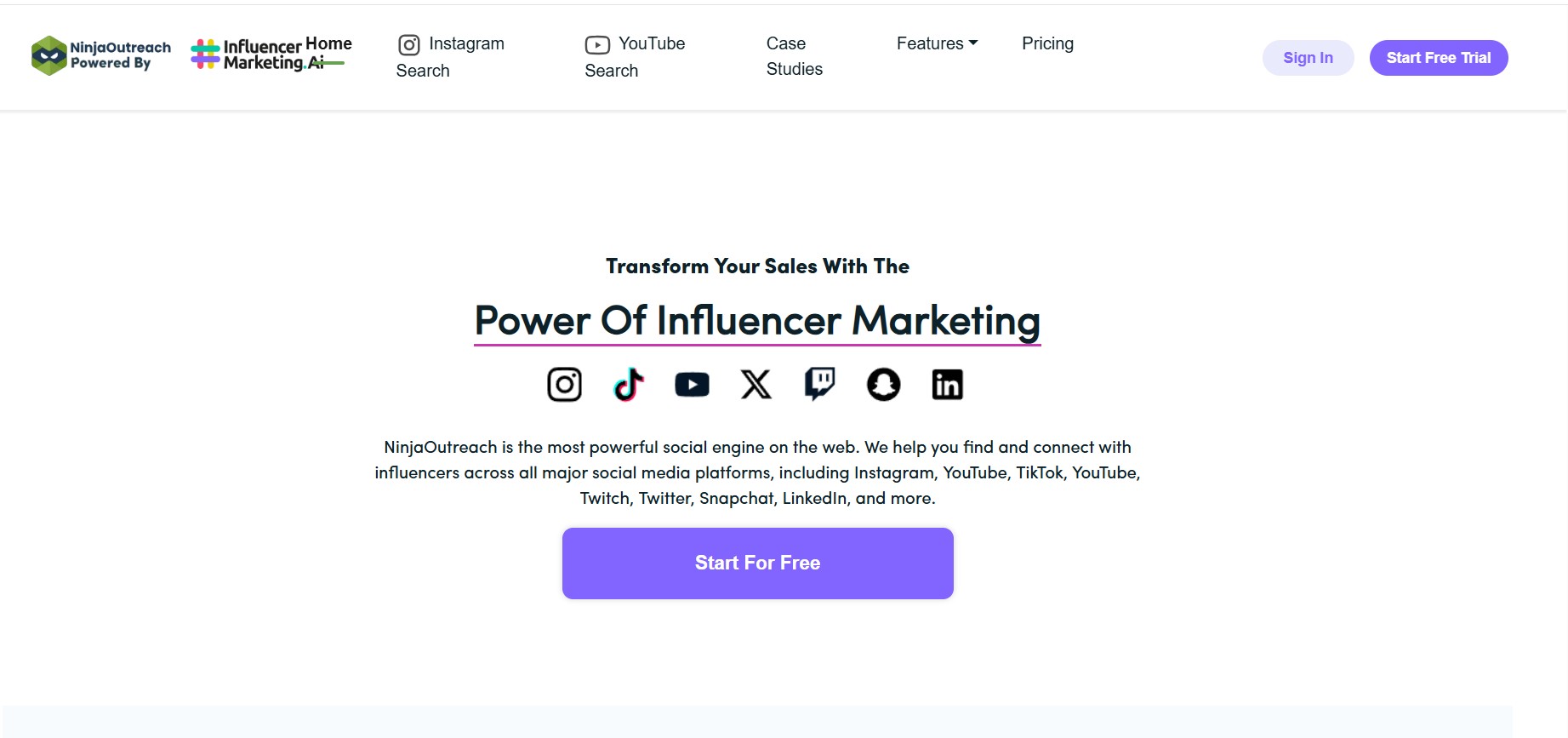 Programma di affiliazione NinjaOutreach